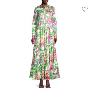 Stella Jean Colorful Maxi Dress